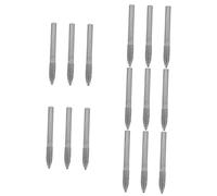 NUOBESTY 15 pièces Têtes de Meulage Diamant pour Gravure et Polissage Forets de Précision pour Perceuse Adaptées Aux Gravures sur Jade et Céramique Outil Rotatif Polyvalent pour Bricolage