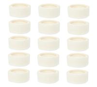 NUOBESTY 15 Rouleaux Points Adhésifs Double Face pour Décoration de Pastilles Adhésives Transparentes pour Bricolage Fêtes Mariages et Décorations de Maison Amovibles Trace