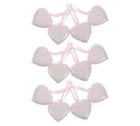 NUOBESTY 15pièces Boîtes Forme de Cœur à Remplir pour Décorations de Noël et Saint-valentin Boîtes à Bijoux Suspendues Idées Cadeaux Créatives