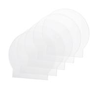 NUOBESTY 15pièces Boîtier CD Transparent Plastique pour CD Et DVD Étui De Rangement DVD Compact Et Organisé