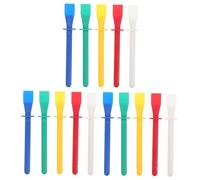 NUOBESTY 15pièces Set De Bâtons Applicateurs De Colle Ergonomiques Couleurs Vives pour Loisirs Créatifs Artisanat Cuir DIY Outils Spatule Lisseur Collage Résistant Et Réutilisable