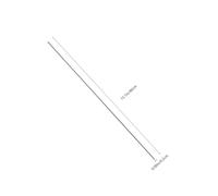 NUOBESTY 180 Pièces Floral Wire Stems For Artificial Flower Making Flexible Iron Wire For Bouquets Wreaths And Floral Arrangements