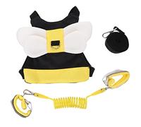 NUOBESTY 1ensemble Harnais De Sécurité Pour Garçon Fille Avec Laisse De Protection Anti-perte Pour Promenade Confort Et Liberté Pour Petits Abeille Bracelet Spirale