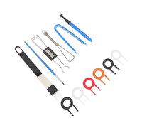 NUOBESTY 1Ensemble Kit De Nettoyage pour Clavier Mécanique Complet avec Extracteur De Capuchon Brosse De Nettoyage Antistatique Lubrification Outils Efficaces