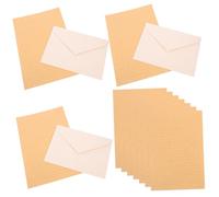 NUOBESTY 1ensemble Papeterie Créatif avec Enveloppes Et Papier à Lettres Vintage Enveloppes Papier pour Lettres Poèmes Et Notes