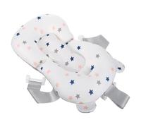NUOBESTY 1pièce Support de Siège de Bain Flottant avec Coussin Éponge Respirant Antidérapant pour Garçon Fille Accessoire de Bain Pratique et Sûr pour Baignoire