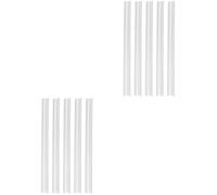 NUOBESTY 2 Boîtes D'Étiquettes À Aiguilles en Plastique Fin en Forme De I Accessoires pour Vêtements Accessoires d'emballage De Chaussettes en Nylon