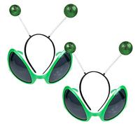 NUOBESTY 2 Ensembles Bandeau Extraterrestre Faveurs De Fête d'anniversaire Extraterrestre Déguisement De Cosplay Extraterrestre Déguisements Adultes Plastique Enfant Mars Se Réconcilier