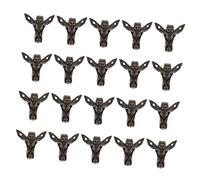 NUOBESTY 2 Ensembles Décoratifs Rétro pour Lot pour Protection Décoration De Caisses Style Vintage 20 Pièces * 2