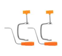 NUOBESTY 2 Ensembles Kit de Poignée et Clip de Fixation pour Machine à Pâtes Manuelle Accessoires pour Maintien Stable et Utilisation Ergonomique de Rechange pour Fabrication de Pâtes