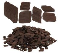 NUOBESTY 2 Paquets de Morceaux de Bois de Chêne pour Vin Rouge 200g, Ajout D'arôme Naturel, Taille Petite, Fabrication Maison Restauration