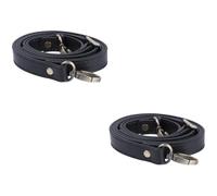 NUOBESTY 2 Pièces Accessoires De en Simili Cuir Ceinture Croisée Diagonale Sangle De Femme Bandoulière De en Simili Cuir Glissière Une Épaule Manquer