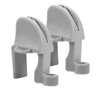 NUOBESTY 2 Pièces Attache de Pare-Chocs pour Bateau, Clips Réglables en | Installation Facile, Protection du Navire, Usage pour Fendering et Mudguarding, Adapté aux Bateaux Ponton
