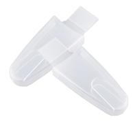 NUOBESTY 2 pièces Boîtier Plastique pour Sécateurs de Jardinage Protection Sécurisée des Ciseaux Étui Transparent Polyvalent pour Ciseaux Élagage Rangement Pratique