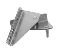 NUOBESTY 2 Pièces Charnière en Acier Inoxydable Argenté Compatible pour Porte de Congélateur avec Structure à Double Roulement et Fonctionnement Fluide, pour Cuisines Professionnelles