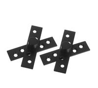 NUOBESTY 2 Pièces Charnières Invisibles Pivotantes Acier Inoxydable Lot de Charnières Cachées pour Portes et Meubles Rotation Omnidirectionnelle et Discrète pour Usage Domestique et
