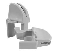 NUOBESTY 2 Pièces Clips de Pare-Chocs de Bateau en Plastique Réglables | Bouée et Garde-boue, Installation Simple, Protection du Navire, Usage Ponton, Accessoires Nautiques
