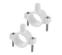 NUOBESTY 2 Pièces Collier de Serrage pour Vanne Évacuation Ro Raccord Rapide pour Système Inverse Sous Évier Accessoires Durables Abs et Pom pour Filtre à Eau