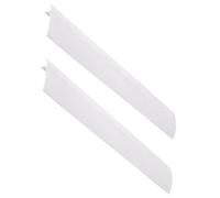 NUOBESTY 2 Pièces Combleurs d'Espaces pour Cuisinière à Gaz 25 Pouces Blanc Bande Anti-Huile Résistante à la Chaleur Protection de Joint pour Plan de Travail la Cuisine Facile à Nettoyer