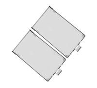 NUOBESTY 2 Pièces Couvercle Boîte Électrique Étanche Transparent Protection Prise Extérieure Imperméable pour Emplacements Humides Compatible Divers Interrupteurs et Prises Installation