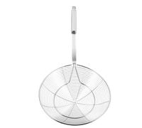 NUOBESTY 2 Pièces Écumoire Araignée Inox Résistante Chaleur avec Poignée et Trou de Suspension Passoire Fine pour Filtrage Huile et Eau pour Friture Hot Pot et Soupe