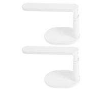 NUOBESTY 2 Pièces Étagère Murale et Installation Facile pour Pèse-personne Numérique de Rangement Design Compact pour Salle de Bain