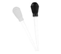 NUOBESTY 2 pièces Lot Bac Récupérateur Eau pour Plantes avec Grand Tube Aspiration Outil Pratique pour Éliminer Eau Stagnante Accessoire Jardin pour Jardinières Noir et Blanc