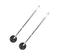 NUOBESTY 2 pièces Mini Flag Holder with Strong Suction Cup Vehicle-Mounted Flagpole Stand for Car Office Outdoor Use Weather-Resistant Portable Set