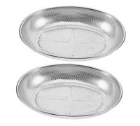 NUOBESTY 2 Pièces Panier à Ustensiles Acier Inoxydable de Paniers de Séchage Élégants pour Couverts Baguettes et Organisateur de Cuisine