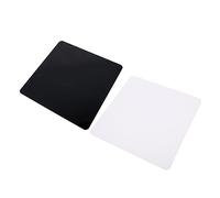 NUOBESTY 2 Pièces Panneau Réfléchissant Acrylique Accessoires Photo pour Arrière Plans Noir et Blanc Matériau Durable et