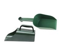 NUOBESTY 2 Pièces Pelle De Jardinage Ensemble Scoop De Jardinage Robuste Pelle à Terre De Jardin Pelle De Rempotage Ramasseur Petit Plante D'appartement Long Pince De Jardin Vert Plastique