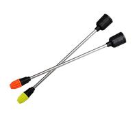 NUOBESTY 2 pièces Perche Pulvérisateur Jardin Longue Extension Compatible Pulvérisateurs Électriques Rouge Vert Facile à Monter et Nettoyer