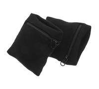 NUOBESTY 2 Pièces Pochette de Poignet Sportive en Coton avec Fermeture Éclair, Légère et Compacte, pour Jogging et Activités Extérieures, Porte-clés Sécurisé pour Hommes et Femmes