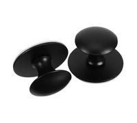 NUOBESTY 2 pièces Poignée de Porte Auto Adhésive Acier Inoxydable Poignée à Ventouse sans Perçage pour Salle de Bain Cuisine Armoire Porte Coulissante Support Sécurisé pour Garçon Fille et