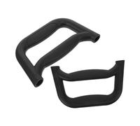 NUOBESTY 2 pièces Poignée de Remplacement pour Chariot de Course Accessoire Ergonomique pour Poussette de Manutention Poignée pour Chariot de Camping et Jardinage Installation Facile et