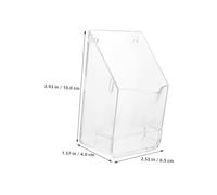 NUOBESTY 2 pièces Protection Étanche pour Sonnette Extérieure Housse Transparente Résistante Aux Intempéries Couvre Boîtier de Carillon sans Fil pour Protection Pluie