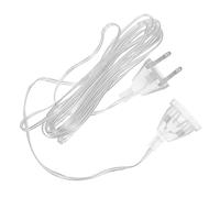 NUOBESTY 2 pièces Rallonge Câble LED pour Guirlandes Lumineuses Cordon Extension Flexible pour Intérieur et Extérieur Compatible Guirlande LED