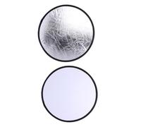 NUOBESTY 2 Pièces Réflecteur Photographie Portable Accessoire Diffuseur Rond avec Revêtement Réfléchissant pour Photographie Macro et Still Life