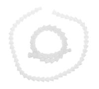 NUOBESTY 2 pièces Squelette Plastique Flexible pour Poupées Armature Adaptable pour Jouets Peluche Serpents et Ours Joints Dynamiques pour Poses et Stables