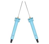NUOBESTY 2 Pièces Stylo Chauffant de Découpe de Mousse Bleu en Plastique | Fil Chauffant, Coupe Rapide et Précise, pour Panneaux Mousse et Pearl Cotton, Usage Bricolage
