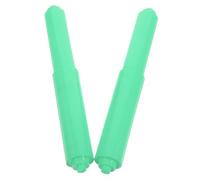 NUOBESTY 2 Pièces Support de Papier Toilette Extensible Plastique à Ressort Tige Remplaçable pour Distributeur de Accessoire Pratique pour Salle de Bain et Bureau