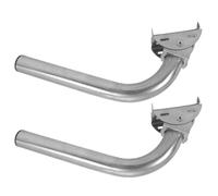 NUOBESTY 2 Pièces Support Mural et Poteau Acier Inoxydable pour Ponts sans Fil Support Directionnel Robuste pour Installation Extérieure Facile