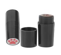 NUOBESTY 2 Pièces Tampon Marqueur de Balle de Golf Rouge en Pp, Usage | Identification Rapide, Séchage Rapide, Ne S'efface Pas, Pratique pour Apprenant de Golf