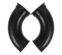 NUOBESTY 2 Pièces Tube de Port Évent pour Haut-Parleur Plastique Améliore la Qualité Sonore des Caissons de Basses Compatible pour Enceintes Voiture Maison et