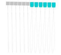 NUOBESTY 20 Pièces Embroidery Needle Threaders Long Punch Threading Tool For Sewing And DIY Crafts With Ergonomic Handle
