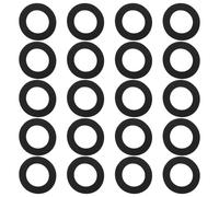 NUOBESTY 20 Pièces Joint D'étanchéité pour Enceinte et Caisson de Basse en Eva Noir, Isolation Sonore et Protection Poussière pour Réparation Intérieure