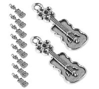NUOBESTY 20 Pièces Pendentifs de Violon Lot pour Création de Bijoux Diy Charmes Décoratifs Artisanaux Accessoires Élégants pour Projets Créatifs