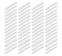 NUOBESTY 200 Gommes Blanches Longues pour Porte-Mines Lot de 200 Pièces Gomme Multifonction pour Dessin Artistique et Fournitures Scolaires pour Étudiants et Artistes