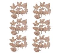 NUOBESTY 200 Pièces De Pour L'Artisanat Copeaux De Décoratifs Feuilles Découpes De Feuilles D'Automne Pour L'Artisanat