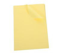 NUOBESTY 200 Pièces Papier Jaune Clair pour Impression et Photocopie Papier Multi Usage pour Bureaux et Créations avec et Confort